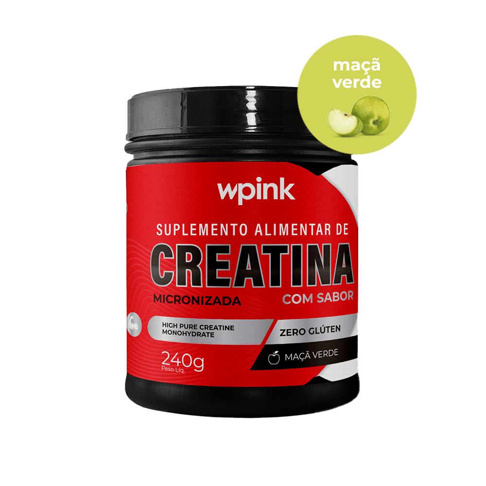 creatina de maçã verde - 240g – wp